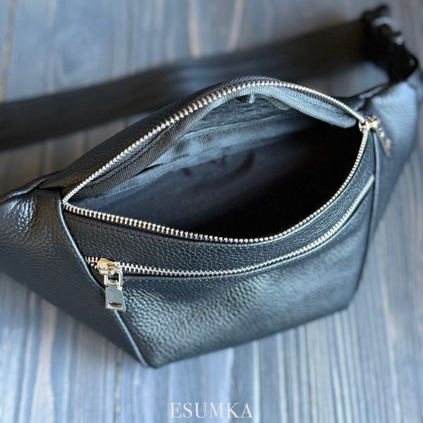 Belt bag Genuine Leather flotar BA-004 plastic fastex